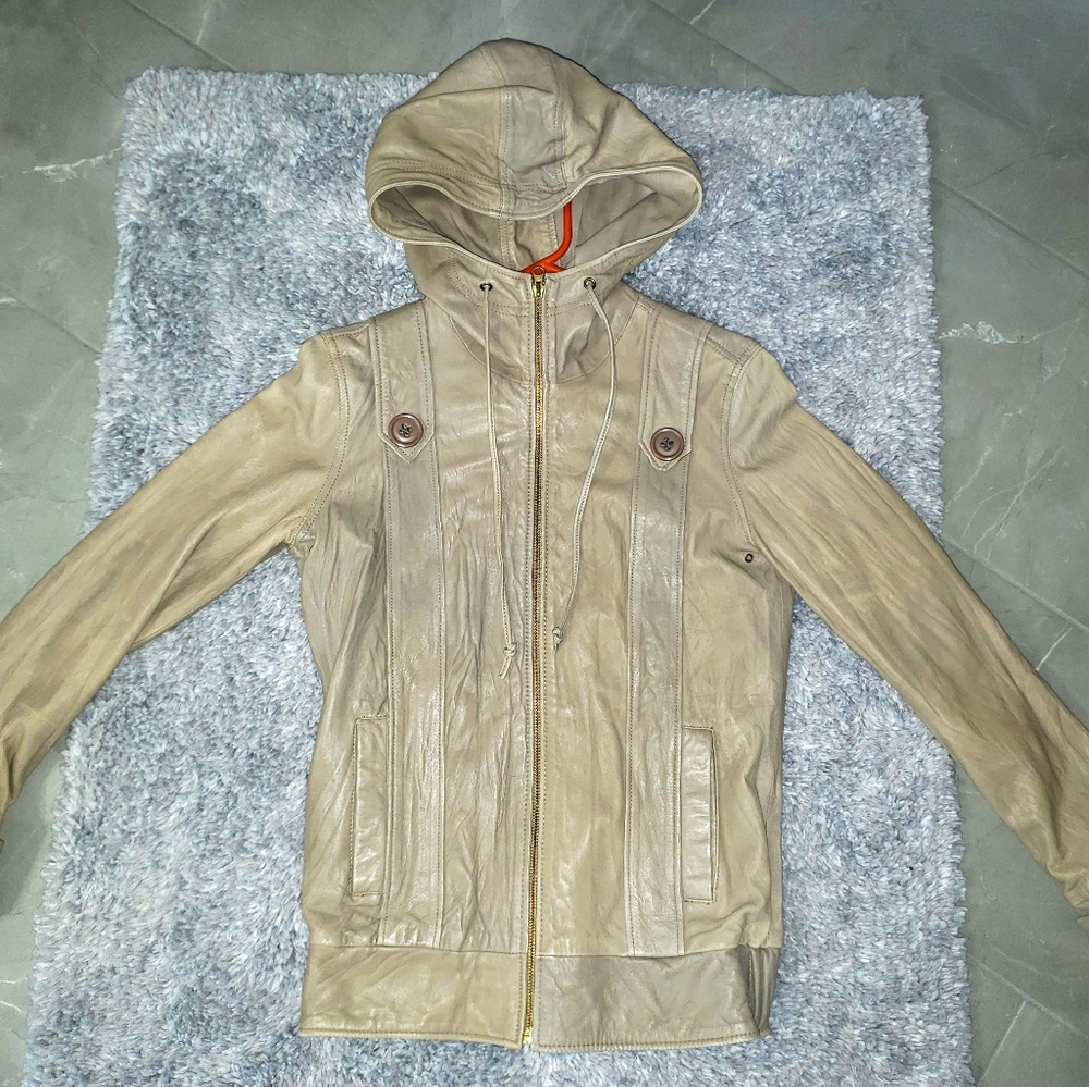 Mike & Chris Leather bomber